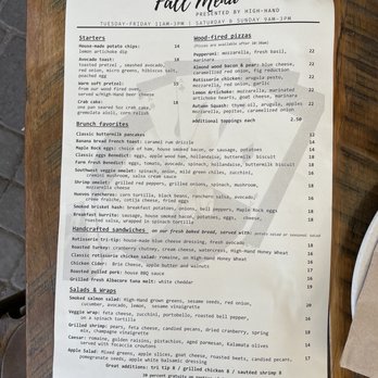 High Hand Cafe - Menu - New American Near Me - Loomis, California High Hand Cafe - Menu - New American Near Me - Loomis, California