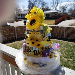 Computers House - Diaper cakes i also make for Baby showers
