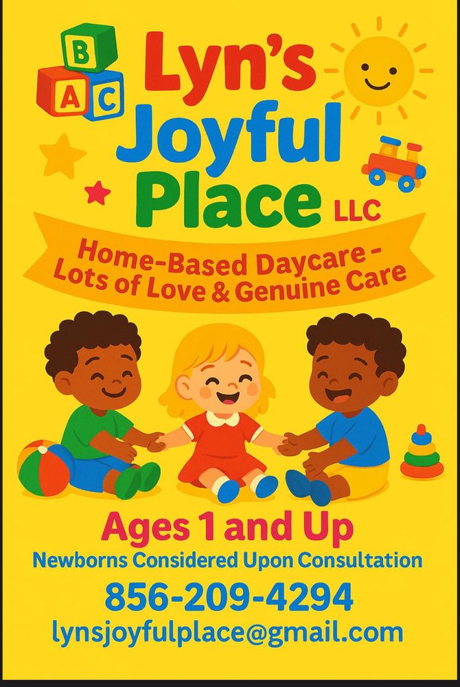 Lyns joyful Place - childcare center in Cherry Hill Township, NJ