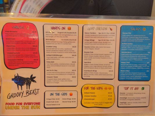 Menu photo 8 Groovy Beast Gastonia, NC