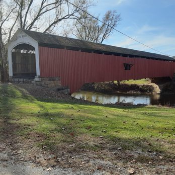 Mecca Bridge - Mecca covered bridge - Landmarks & Historical Buildings Near Me - Mecca, Indiana
