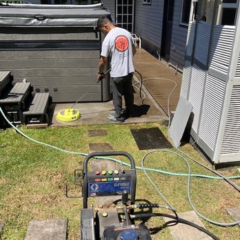 TJ & Sons - Before power wash - Handyman Near Me