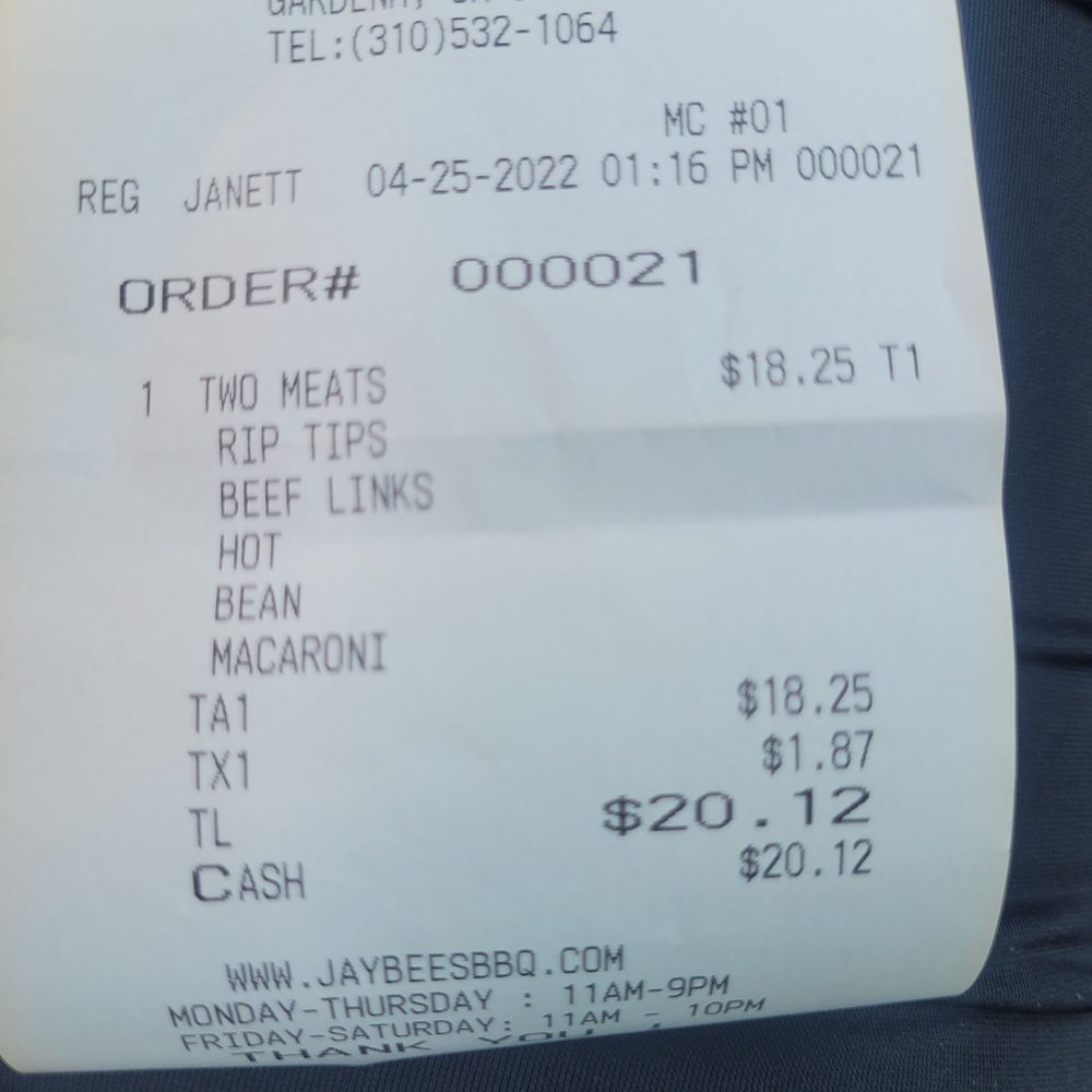 Jay Bee's Bar-B-Q - Barbeque Near Me - Gardena, California Jay Bee's Bar-B-Q - Barbeque Near Me - Gardena, California