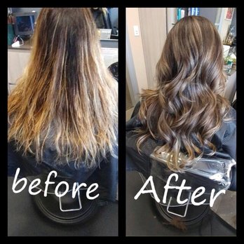 Shears Divine - Big thumbs up  to Nansi  In love with my results!!! - Hair Salons Near Me - Downey, California