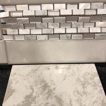 Floor & Decor - The combination Reanna suggested with the sample of our countertop - Home Decor Near Me - Lombard, Illinois