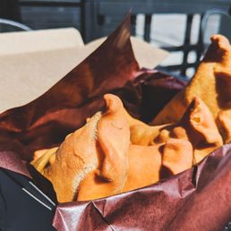 Bacon, Smoked Cheddar & Green Apple Empanada