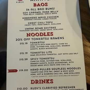 Rudy’s Ramen - Anniversary Special Deals - Ramen Near Me - Chicago, Illinois Rudy’s Ramen - Anniversary Special Deals - Ramen Near Me - Chicago, Illinois