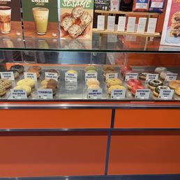 Their donuts selection Their donuts selection