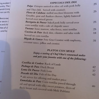 Sazon - Nightly specials October 2022 - Mexican Near Me - Santa Fe, New Mexico