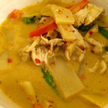 Vim's Thai Restaurant - Chicken Curry with Coconut Milk & Bamboo Shoots - $7.95 - Thai Near Me - Los Angeles, California Vim's Thai Restaurant - Chicken Curry with Coconut Milk & Bamboo Shoots - $7.95 - Thai Near Me - Los Angeles, California