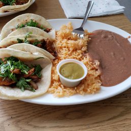 Chicken taco plattter Chicken taco plattter