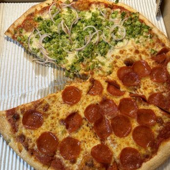 Rosa Villa - Half Pepperoni & Half Broccoli and Onion - Chicken Wings Near Me - Duanesburg, New York Rosa Villa - Half Pepperoni & Half Broccoli and Onion - Chicken Wings Near Me - Duanesburg, New York