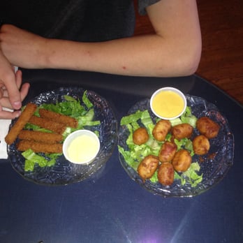 The Pandorica - The fish fingers and custard and K9 corndogs with honey mustard sauce - American Near Me - Beacon, New York The Pandorica - The fish fingers and custard and K9 corndogs with honey mustard sauce - American Near Me - Beacon, New York