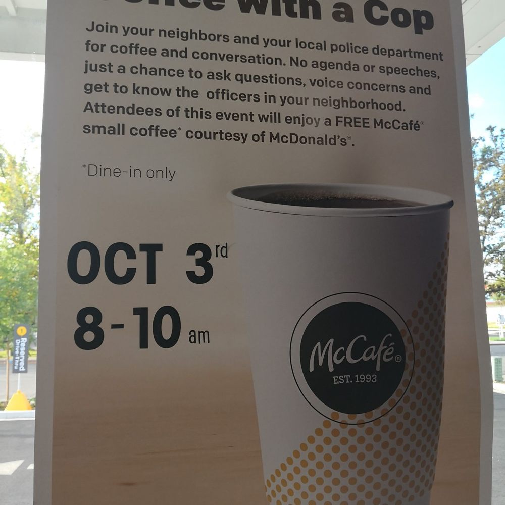 McDonalds - I doubt McDonald's is allowed to call it "Buzz with the Fuzz." - Fast Food Near Me - Dixon, California McDonalds - I doubt McDonald's is allowed to call it "Buzz with the Fuzz." - Fast Food Near Me - Dixon, California