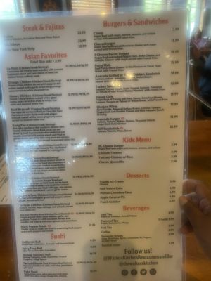 Menu photo 2 Walter's Kitchen Dallas, TX