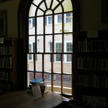 Edgartown Public Library - Cool windows - Libraries Near Me - Edgartown, Massachusetts