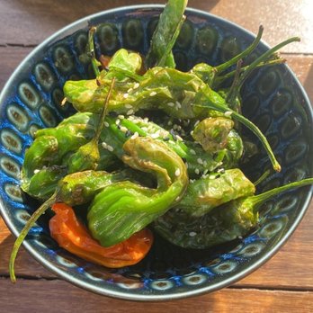Kaiyo Rooftop - Shishito peppers - Peruvian Near Me - San Francisco, California Kaiyo Rooftop - Shishito peppers - Peruvian Near Me - San Francisco, California