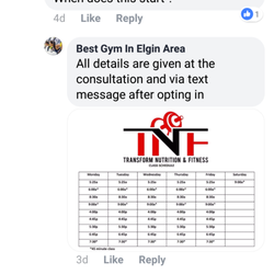 best gym in Elgin area