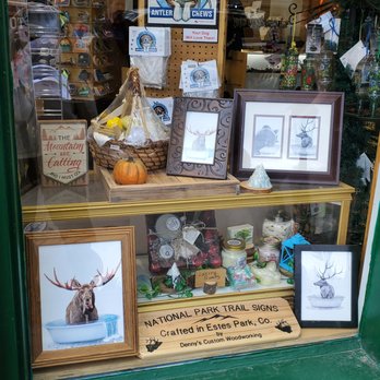 Estes Village - So nice that they carry Colorado Artist made items. - Gift Shops Near Me - Estes Park, Colorado Estes Village - So nice that they carry Colorado Artist made items. - Gift Shops Near Me - Estes Park, Colorado