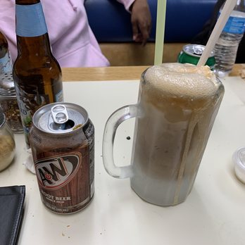 Gold Diggers Saloon - a cold beverage and a can of root beer - Bars Near Me - Lovelock, Nevada