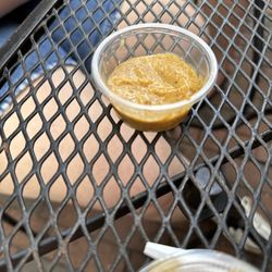 Gaufre's & Goods - Mustard- best part of the meal.