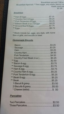 Menu photo 6 Ann's Family Restaurant Arrington, VA