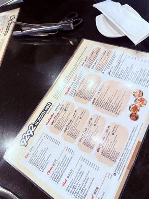 Menu photo 3 9292 Korean BBQ Duluth, GA Menu photo 3 9292 Korean BBQ Duluth, GA
