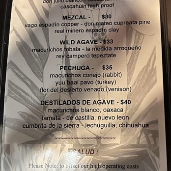 El Mezcal Cantina - Drink menu - Mexican Near Me - Philadelphia, Pennsylvania El Mezcal Cantina - Drink menu - Mexican Near Me - Philadelphia, Pennsylvania