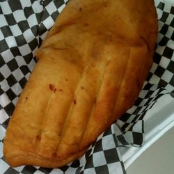Econo Pizza & Wings - Panzerotti, yes that is deep fried and well worth the indulgence.