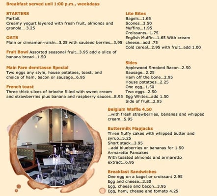 Menu photo 5 Demitasse Cafe Chicago, IL