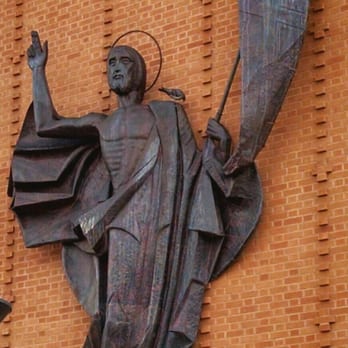 SS. Simon & Jude Cathedral - A sculpture depicting the Risen Lord, Jesus Christ. - Elementary Schools Near Me - Phoenix, Arizona