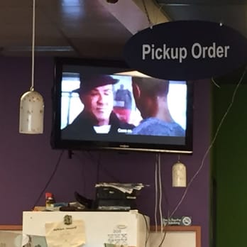 Fred's Downtown Philly - Rocky on the TV - Cheesesteaks Near Me - Bedford, Texas