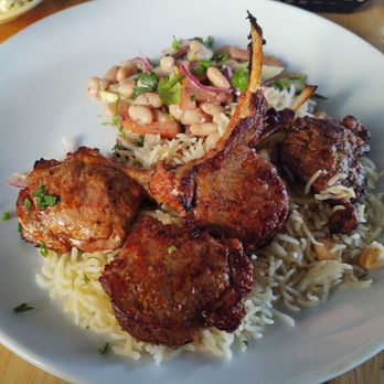 Selda Mediterranean - Lamb chops, $22 - Bars Near Me - Dallas, Texas Selda Mediterranean - Lamb chops, $22 - Bars Near Me - Dallas, Texas