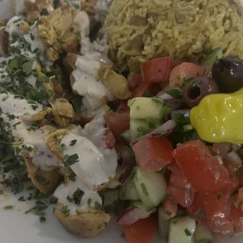 OR by Falafel Bar - Chicken shnitzel platter - Mediterranean Near Me - Buffalo, New York
