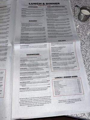 Menu photo 3 Sunliner Diner Gulf Shores, AL Menu photo 3 Sunliner Diner Gulf Shores, AL
