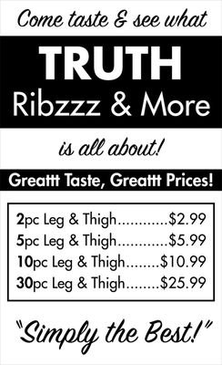 TRUTH Ribzzz & More... by null