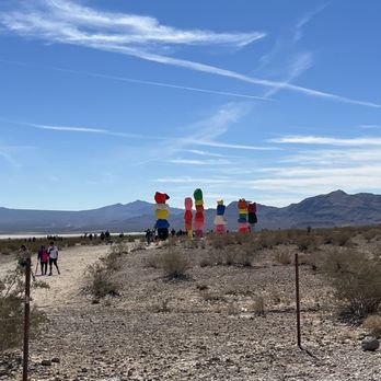 Seven Magic Mountains - Public Art Near Me - Las Vegas, Nevada Seven Magic Mountains - Public Art Near Me - Las Vegas, Nevada