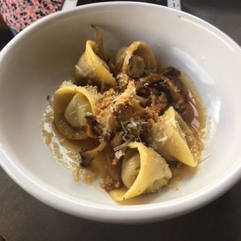 Nicky's Coal Fired - MUSHROOM TORTELLI w/ brown butter, hazelnut & parmigiano - Pizza Near Me - Nashville, Tennessee Nicky's Coal Fired - MUSHROOM TORTELLI w/ brown butter, hazelnut & parmigiano - Pizza Near Me - Nashville, Tennessee