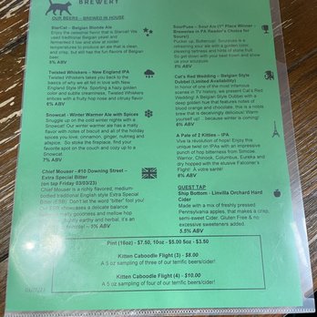 Bitchin’ Kitten Brewery - Menú - Brewpubs Near Me - Morrisville, Pennsylvania Bitchin’ Kitten Brewery - Menú - Brewpubs Near Me - Morrisville, Pennsylvania
