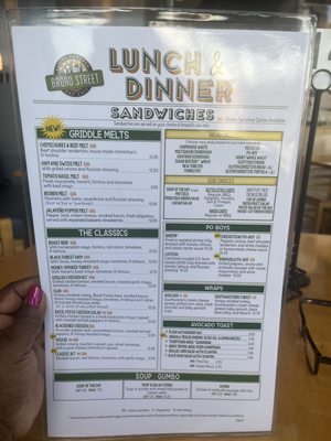 Menu photo 2 Broad Street Baking Company Jackson, MS