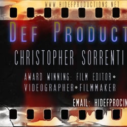 High Def Productions - My digital business card for "High Def Productions".