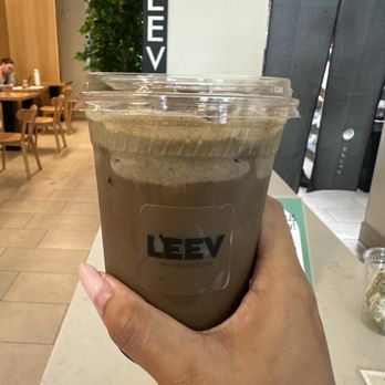 Leev Matcha Atelier - Brown Sugar Hojicha Latte - Desserts Near Me - Las Vegas, Nevada Leev Matcha Atelier - Brown Sugar Hojicha Latte - Desserts Near Me - Las Vegas, Nevada