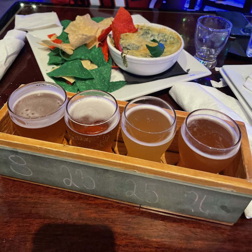 The Tipsy Boar - Beer flight - New American Near Me - Hollywood, Florida