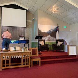 Cumberland Christian Church - Right of stage