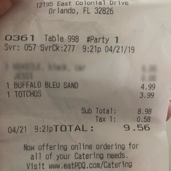 PDQ Chicken - Pathetic that I spent close to $10 on this miserable food - Chicken Shop Near Me - Orlando, Florida PDQ Chicken - Pathetic that I spent close to $10 on this miserable food - Chicken Shop Near Me - Orlando, Florida