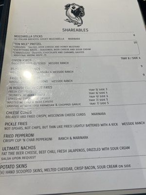 Menu photo 7 Shakers Public House Worthington, OH