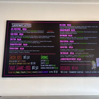 Sandwichitos - Menu - Sandwiches Near Me - North Bergen, New Jersey