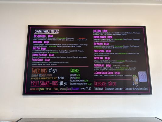 Menu photo 3 Sandwichitos North Bergen, NJ