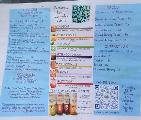 Menu photo 1 Belle Isle Bistro Georgetown, SC
