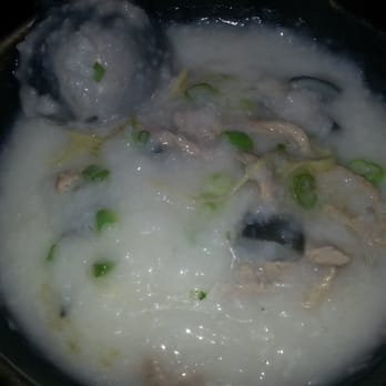 Pagoda - Congee with quail eggs. The best I ever had. - Dim Sum Near Me - Roseville, Minnesota